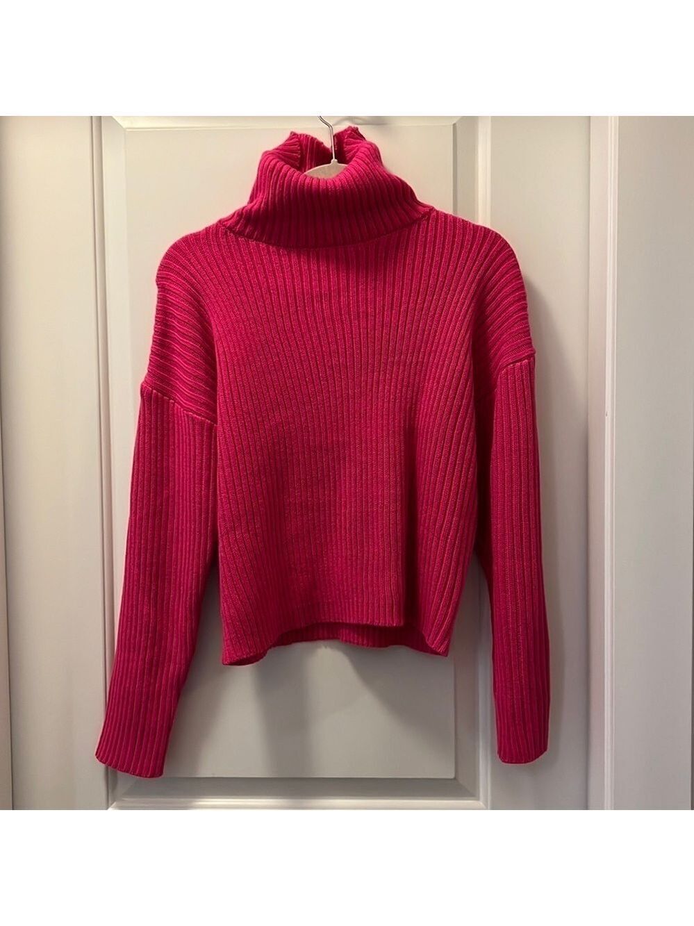 *4 for $25* Shein pink Ribbed turtleneck
